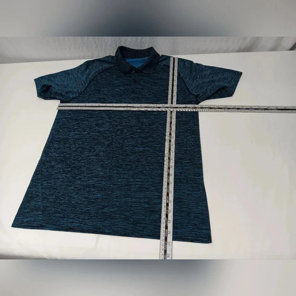Lululemon Men's Metel Vent Tech Short Sleeve Polo.  M - Picture 5 of 7